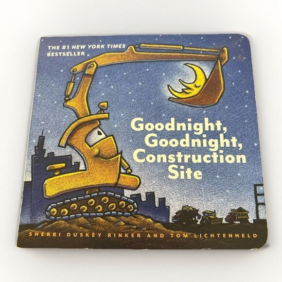 Goodnight Construction Site Other - Goodnight, Goodnight Construction Site By Sherry Duskey Rinker Kids Board Book